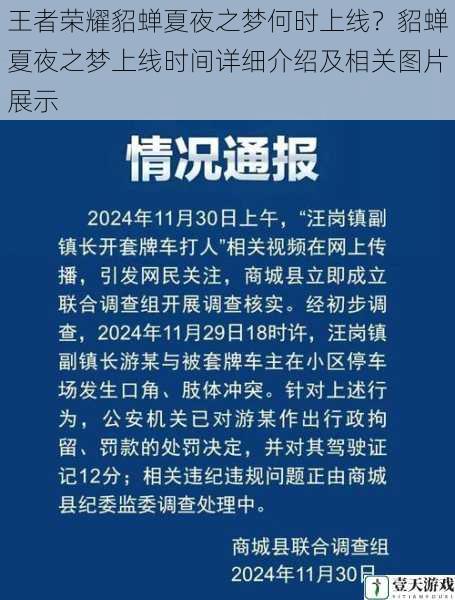 官方公告与爆料