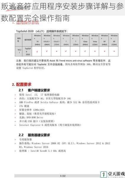 叛逃音符应用程序安装步骤详解与参数配置完全操作指南